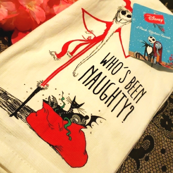 🌟HP🌟🧚‍♀️Nightmare Before Christmas RARE Towel Set NWT - Picture 2 of 3